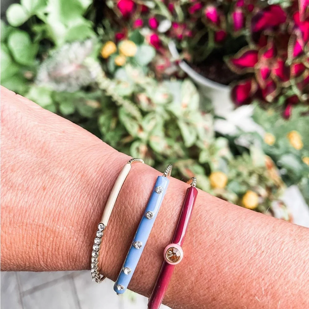 Stella & Dot Enamel Slider Bracelet